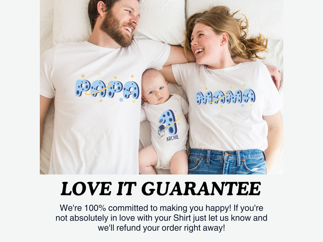 Personalized Moon Crater Birthday Shirt
