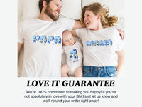 Personalized Moon Crater Birthday Shirt