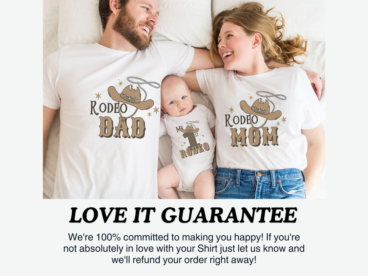 Cowboy Hat with Lasso Tees - My First Rodeo