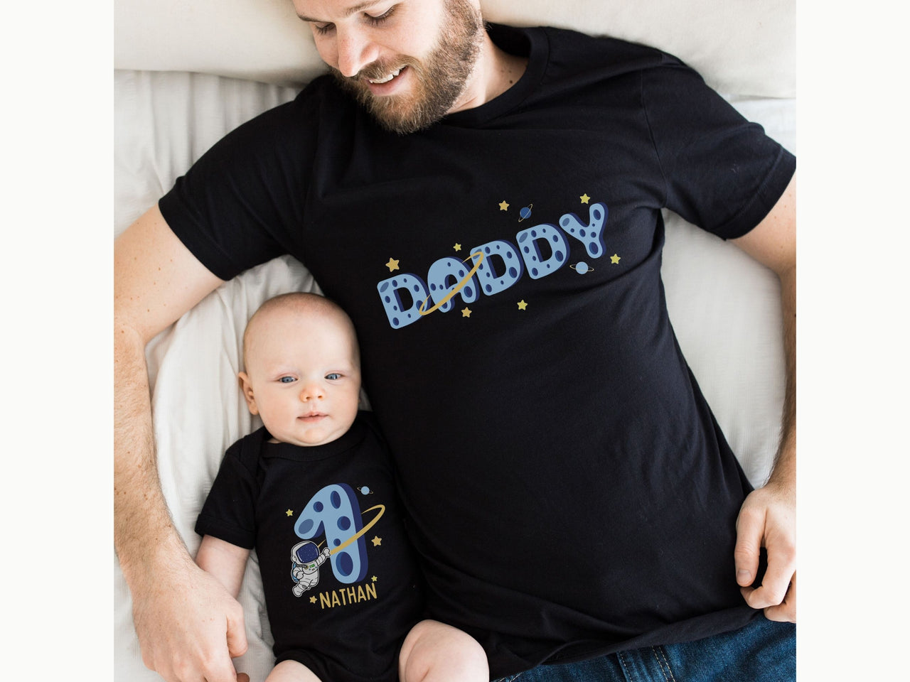 Personalized Moon Crater Birthday Shirt