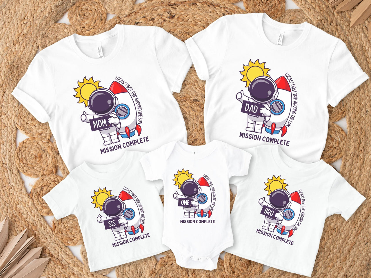 Personalized First Trip Around The Sun - Mission Complete