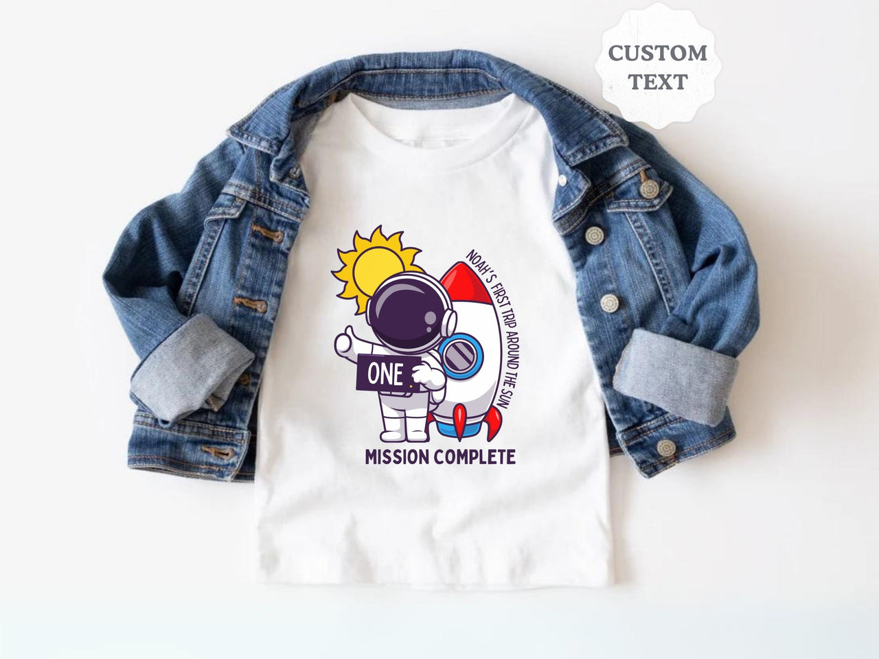 Personalized First Trip Around The Sun - Mission Complete