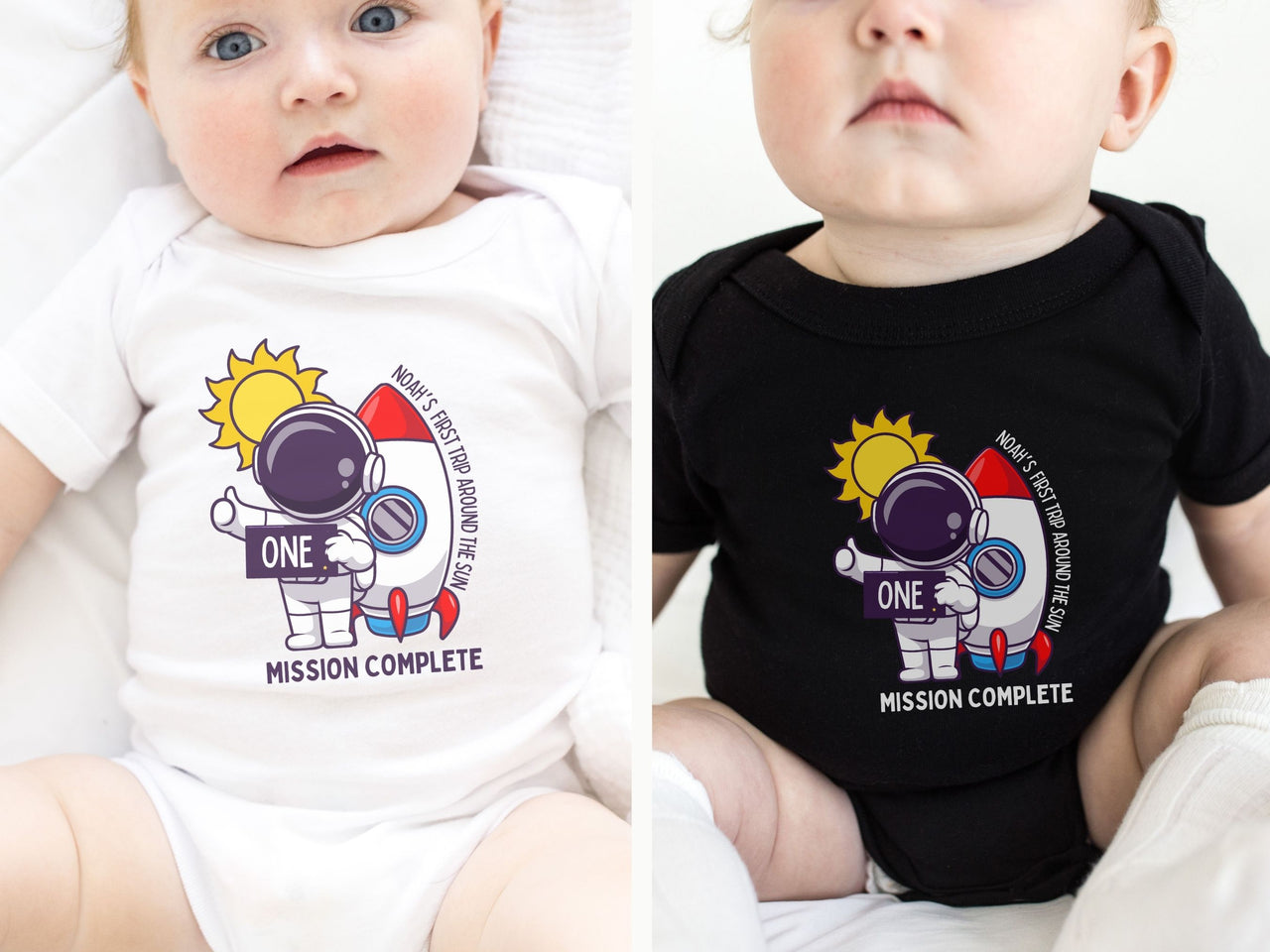 Personalized First Trip Around The Sun - Mission Complete
