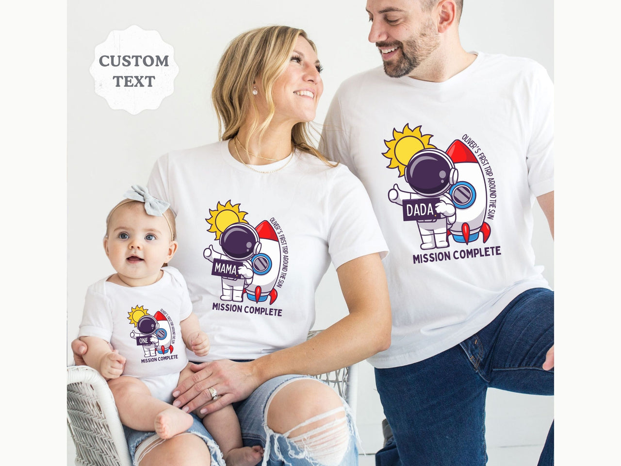 Personalized First Trip Around The Sun - Mission Complete