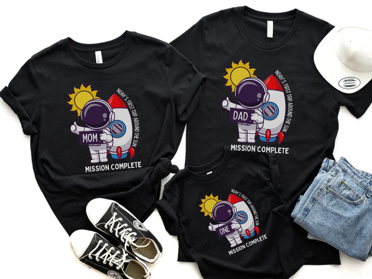 Personalized First Trip Around The Sun - Mission Complete