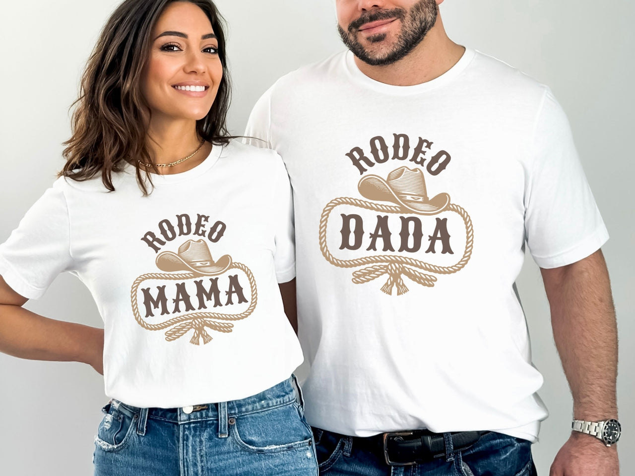 Western 1st Birthday Tees - First Rodeo Theme