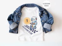 Cycling Astronaut - First Trip Around The Sun Birthday Theme