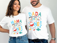 Colorful O-Fish-Ally One - Fish Theme Birthday Shirts