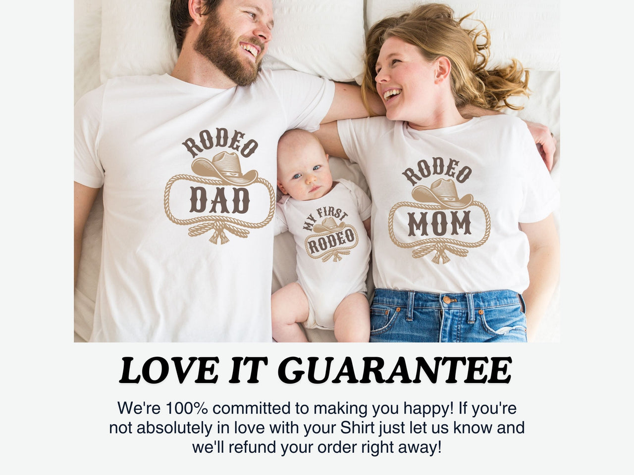 Western 1st Birthday Tees - First Rodeo Theme