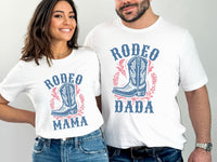 Cowboy Boots - Rodeo Mama Dada Matching Tees