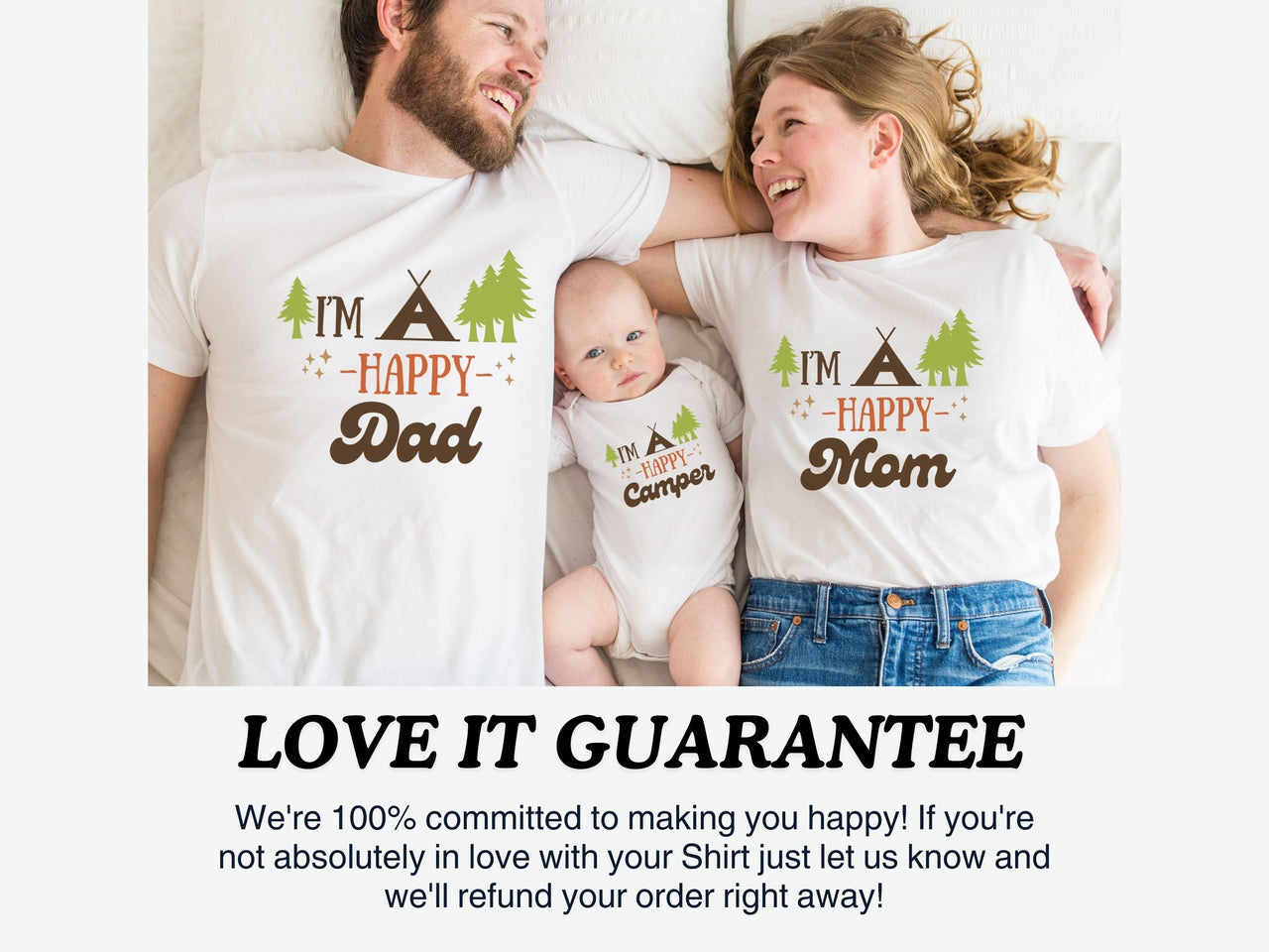 I'm A Happy Camper - Family Birthday Shirts