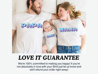 Retro Cosmic Family Matching First Birthday Shirts