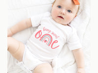 Cute Stawberry Rainbow Birthday Crew Shirts