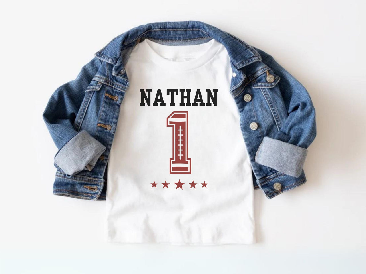 Personalized MVP Tee - Football 1st Birthday