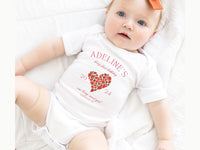 Personalized Strawberry Heart Birthday Shirt
