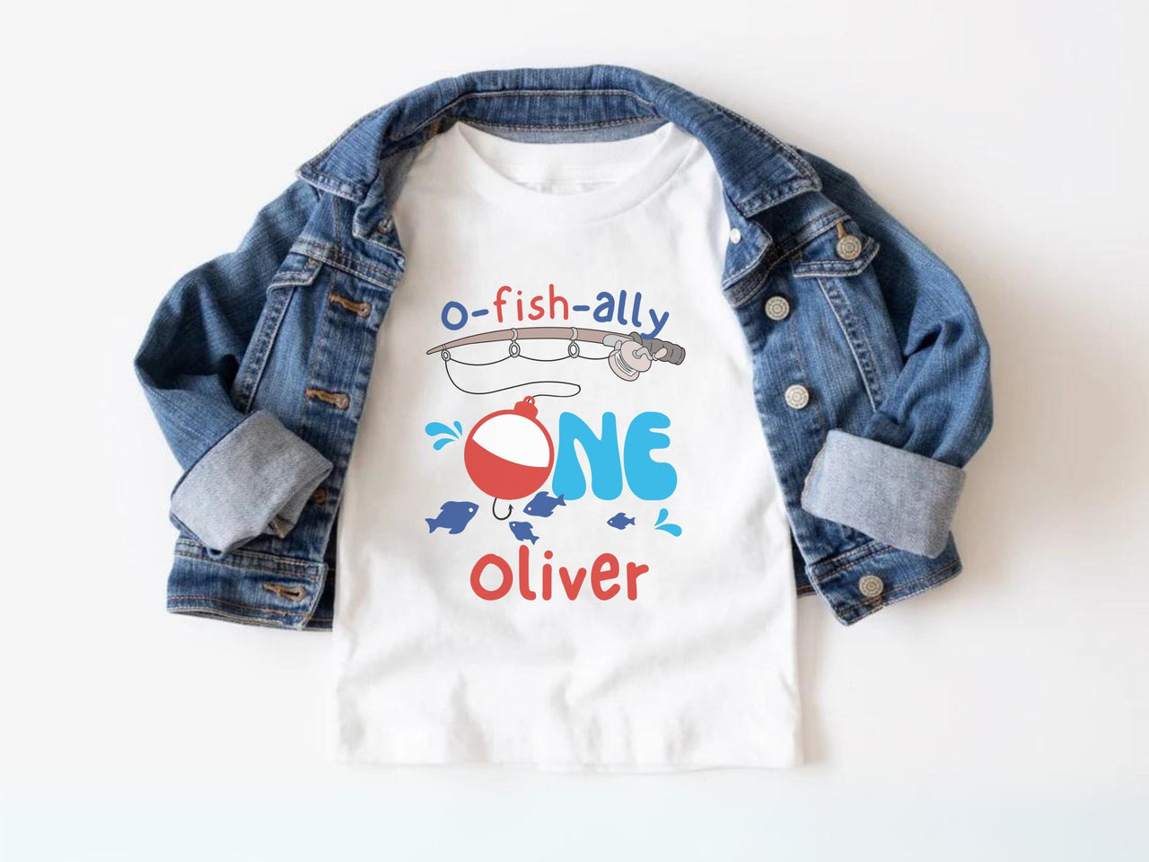 Personalized O-FishAlly-One Birthday Shirt