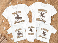 My First Rodeo - Family Matching 1st Birthday Shirts
