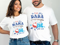 Personalized O-FishAlly-One Birthday Shirt
