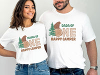 Personalized One Happy Camper Birthday Shirt