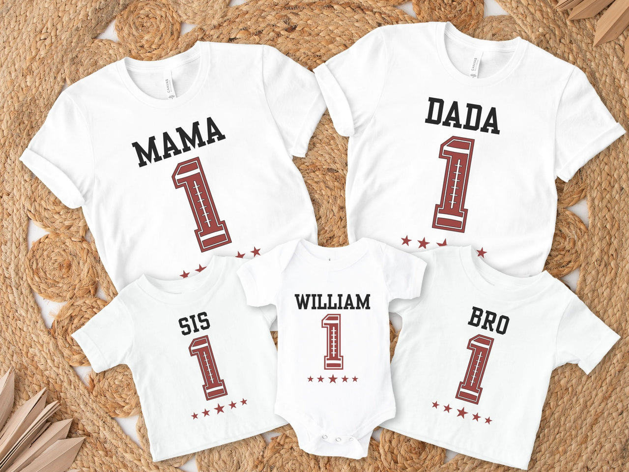 Personalized MVP Tee - Football 1st Birthday