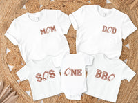 First Year Down Pocket Design Tee - Football Birthday