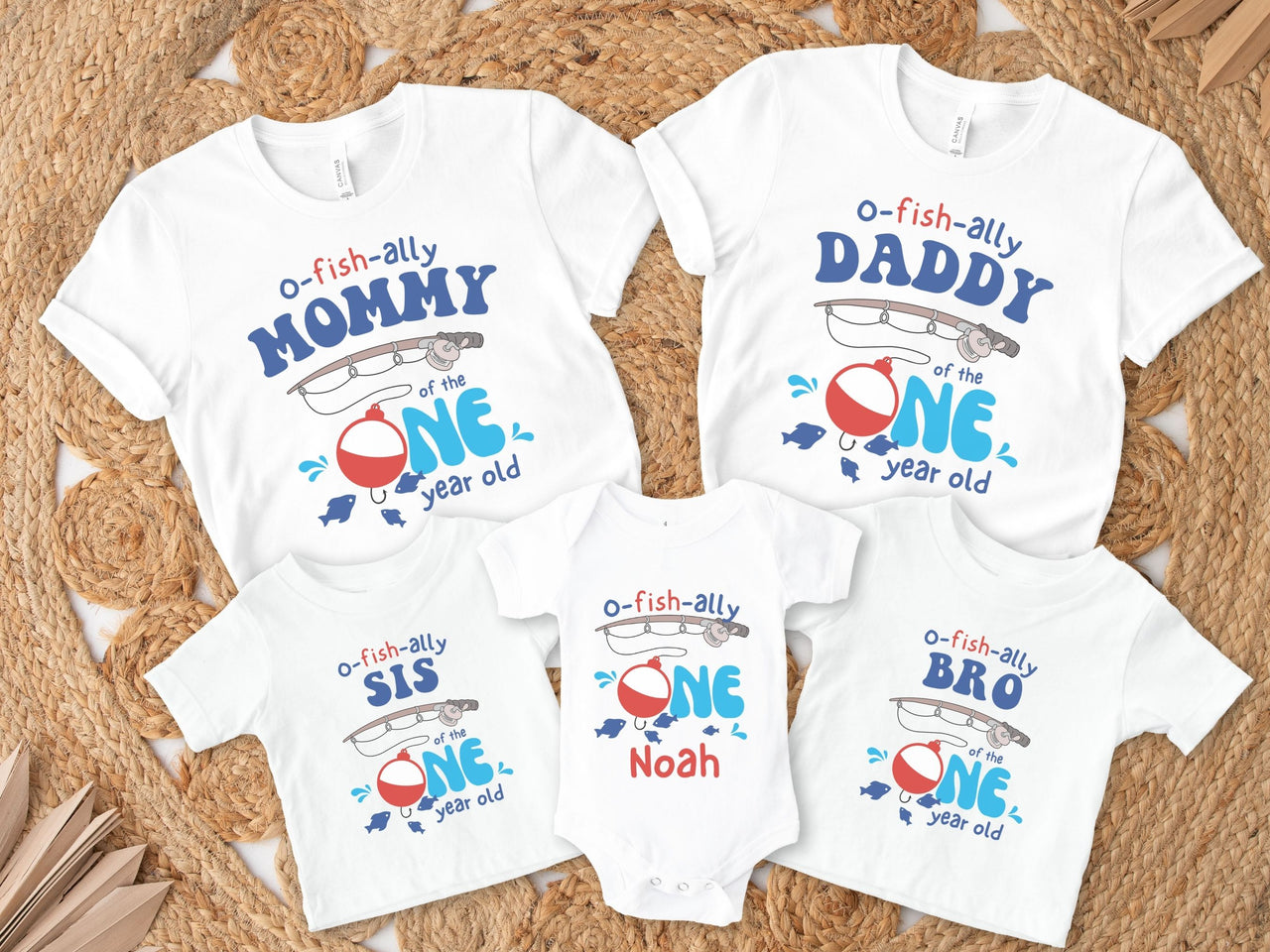 Personalized O-FishAlly-One Birthday Shirt