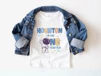 Houston We Have a One Year Old Family Matching Birthday Shirt