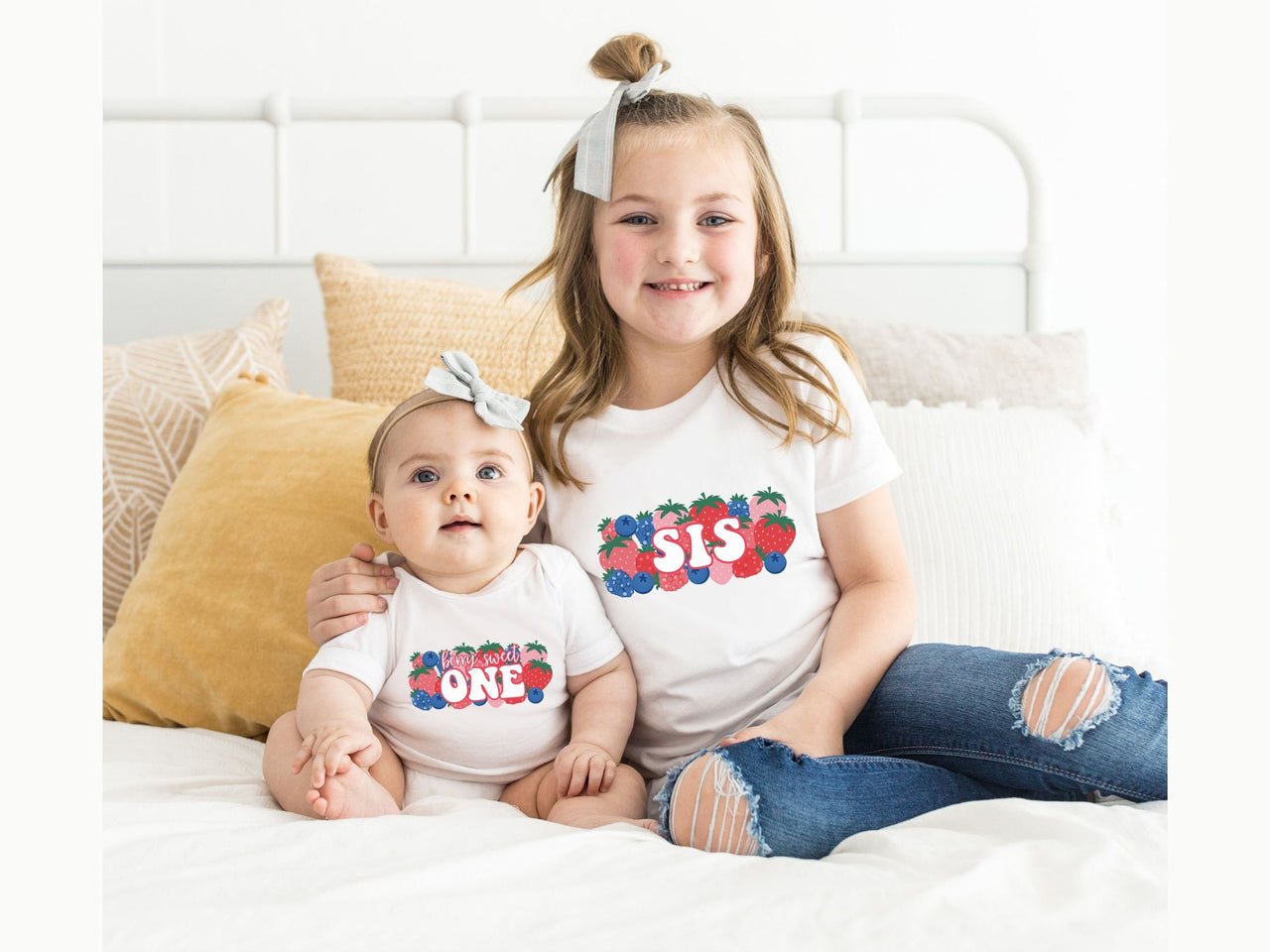 Mixed Berries Tees - Berry First Birthday