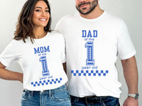 Personalized 1st Year Down Shirt – Blue Varsity Game Day Design