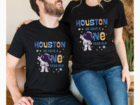 Houston We Have a One Year Old Family Matching Birthday Shirt