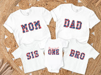 Mixed Berries Textured Font Birthday Tees
