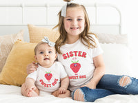 Cute Retro Strawberry First Birthday Shirts