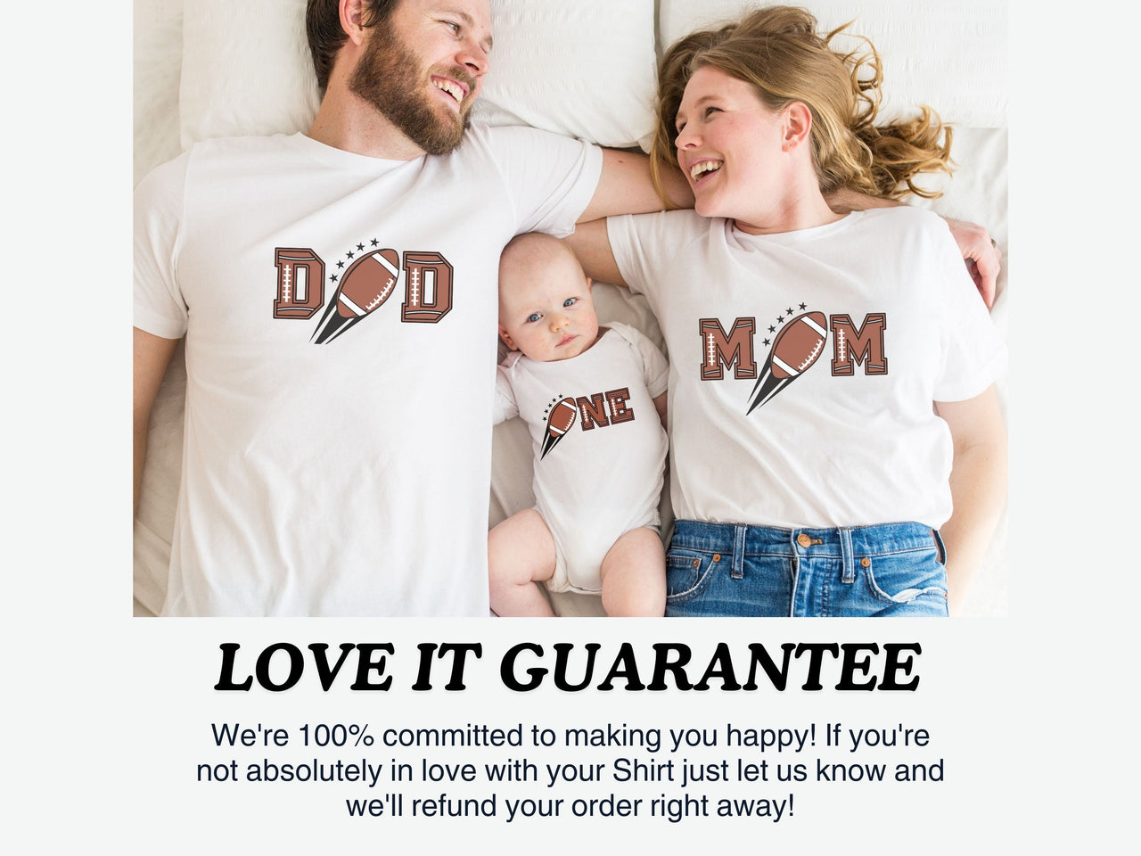Rocket Football Tee - Football Theme 1st Birthday