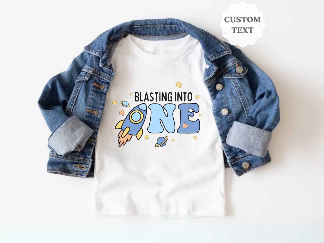 Pocket Rocket Ship - Space Theme Birthday Tees