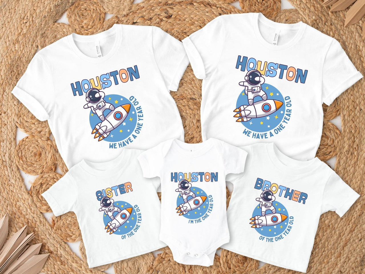 Astronaut Dabbing on Rocket Ship - Space Theme Tee