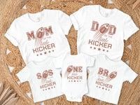 One Little Kicker - Football 1st Birthday Tee