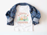 Cute One Happy Camper - Matching Family Birthday Tees