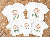 One Happy Camper - Campfire 1st Birthday Shirt