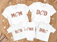 First Year Down - Football 1st Birthday Tee