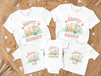 Cute One Happy Camper - Matching Family Birthday Tees