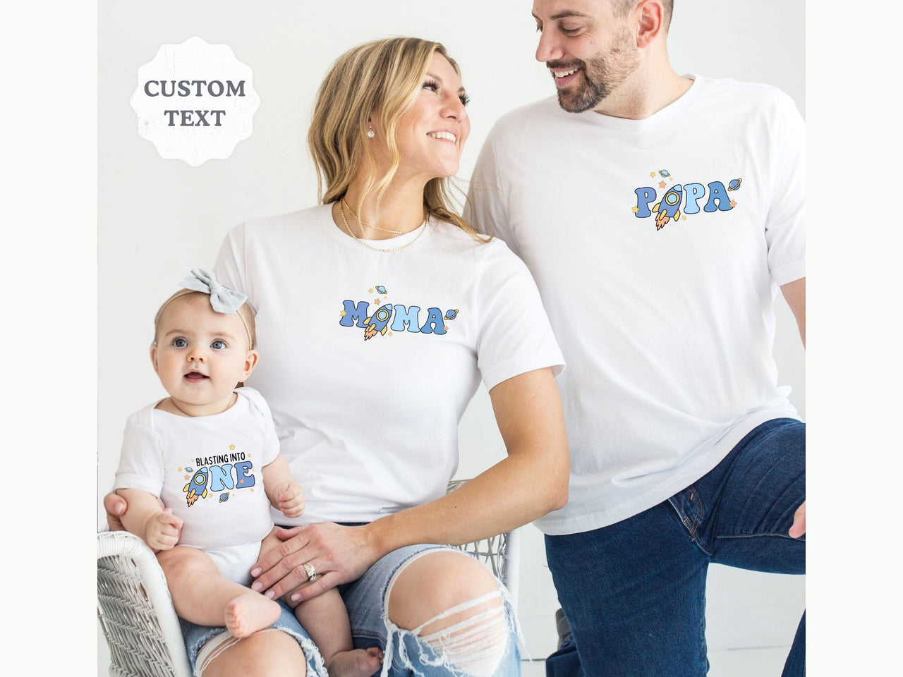 Pocket Rocket Ship - Space Theme Birthday Tees