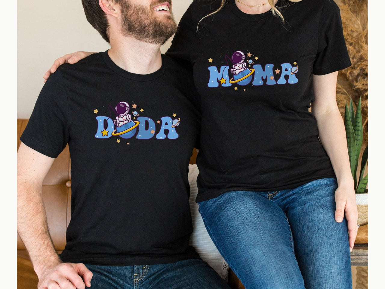 Astronaut Fishing - Space Theme Birthday Tee