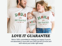 Personalized One Year Down Football Birthday Shirt