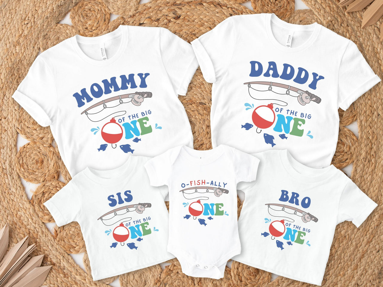 O-Fish-Ally One Matching Family Tees - Fish Theme Birthday