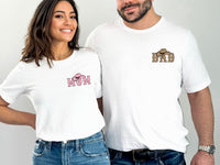 Personalized Pink & Brown Pocket Design Tee - Rodeo 1st Birthday