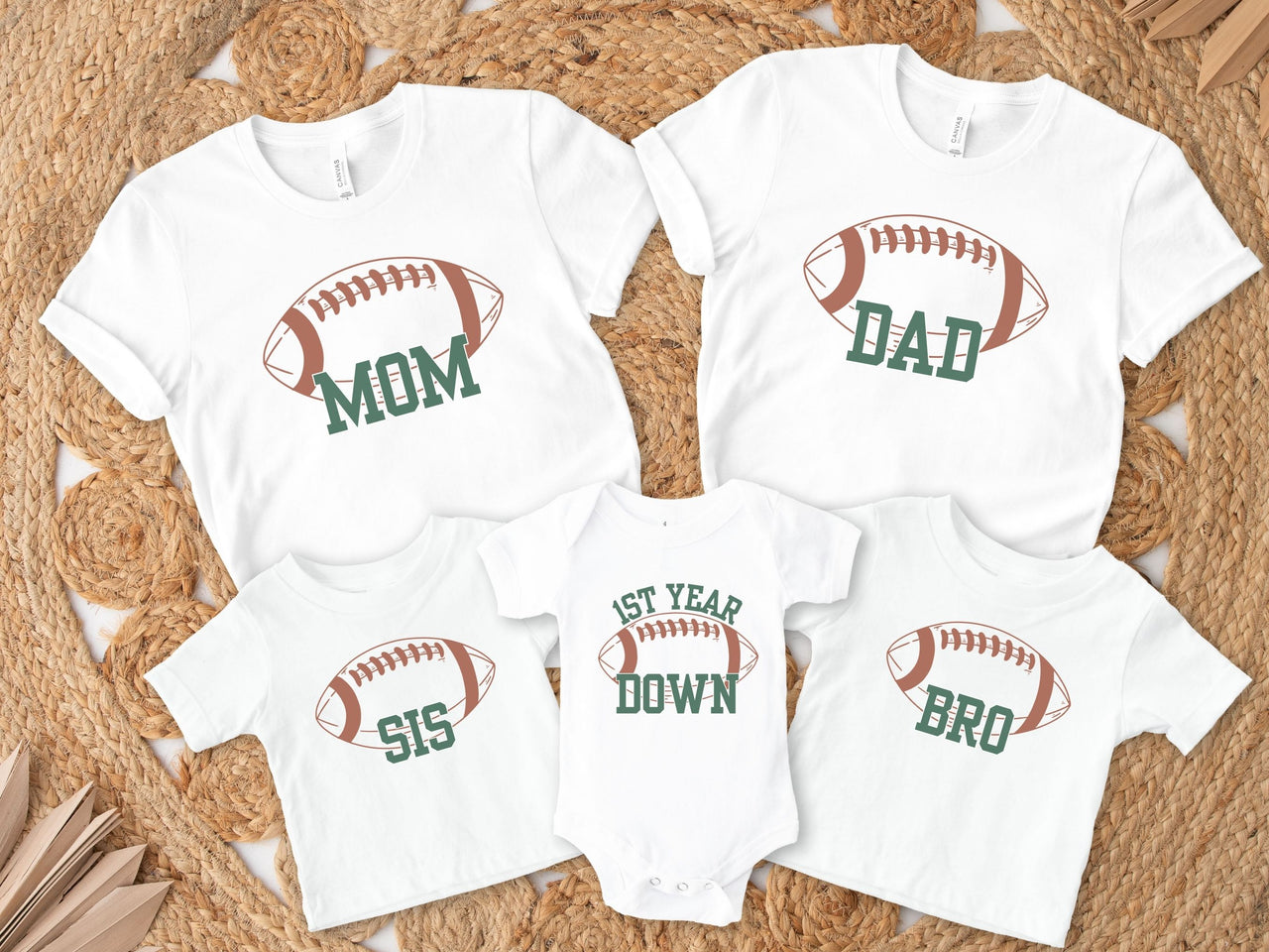 Football Theme 1st Birthday Shirt – Perfect Game Day Tee
