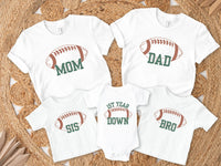 Football Theme 1st Birthday Shirt – Perfect Game Day Tee