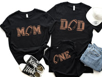 First Year Down - Football 1st Birthday Tee