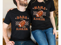 One Little Kicker Football Theme Family Matching Shirts