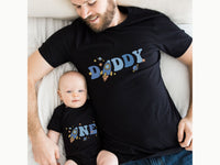 Rocket Ship - Space Themed 1st Birthday Shirts
